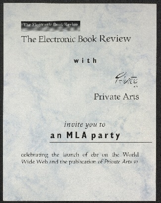 MLA Party Celebrating ebr’s Web Launch